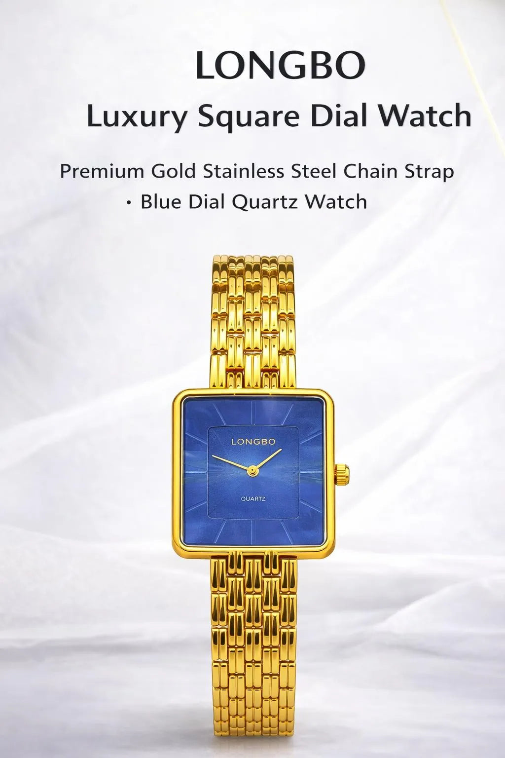 Executive Gold-Tone Men's Chronograph Watch – Premium Stainless Steel